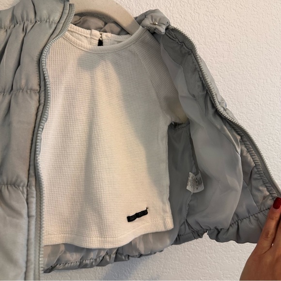 Hudson Baby Gray Vest And A Long Sleeve White T-shirt Set. Size 24 M. - Picture 5 of 16